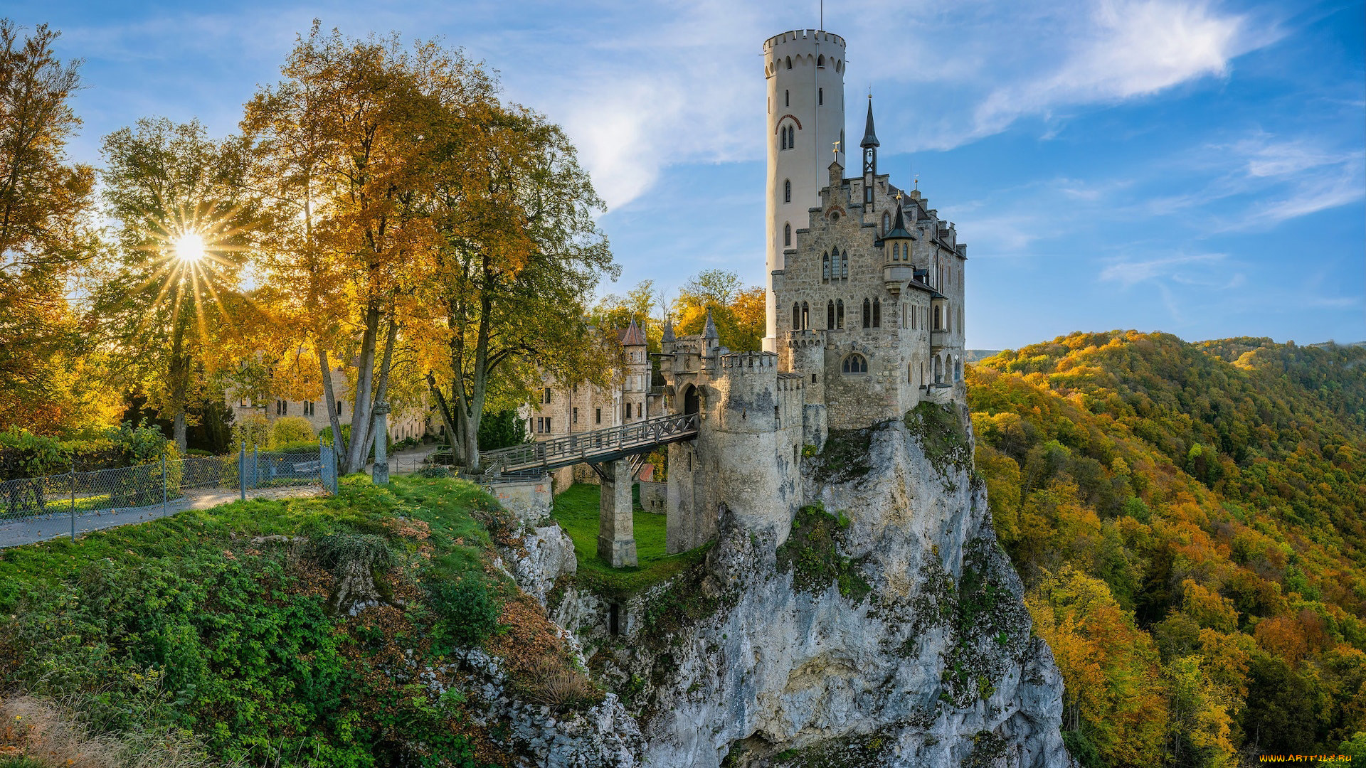 lichtenstein castle, germany, ,  , lichtenstein, castle